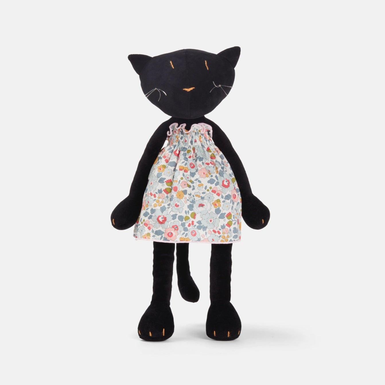 Gisel, la chatte - grand - ADADA Noire Robe hiver