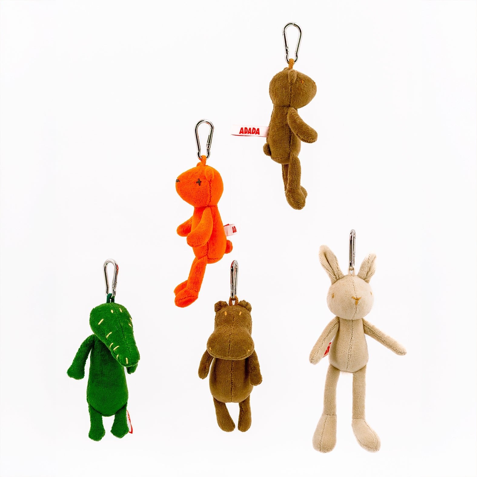 GRIGRI SAC A MAIN - JERMAINE, L'OURSON - ADADA Marron