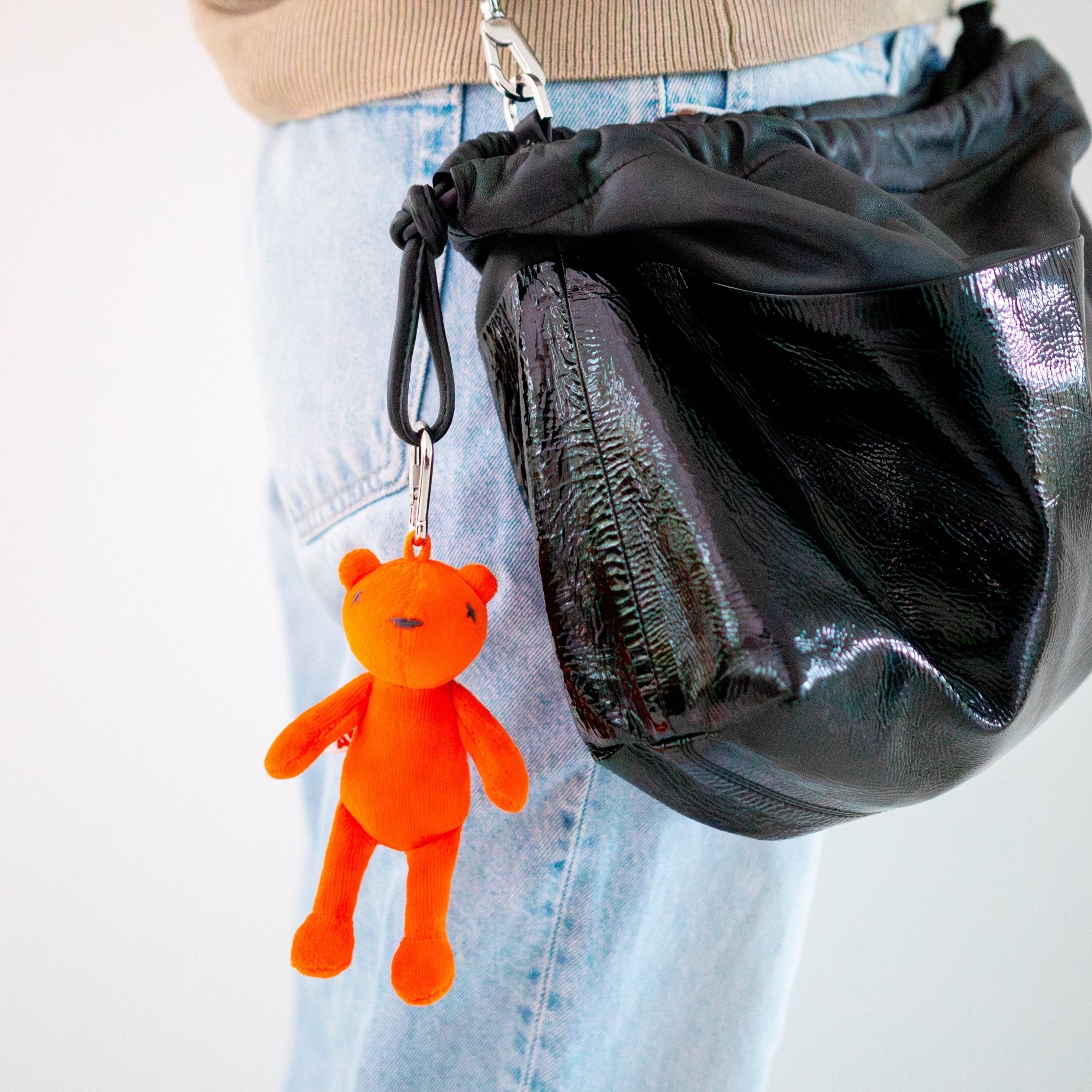 GRIGRI SAC A MAIN - JERMAINE, L'OURSON - ADADA Marron