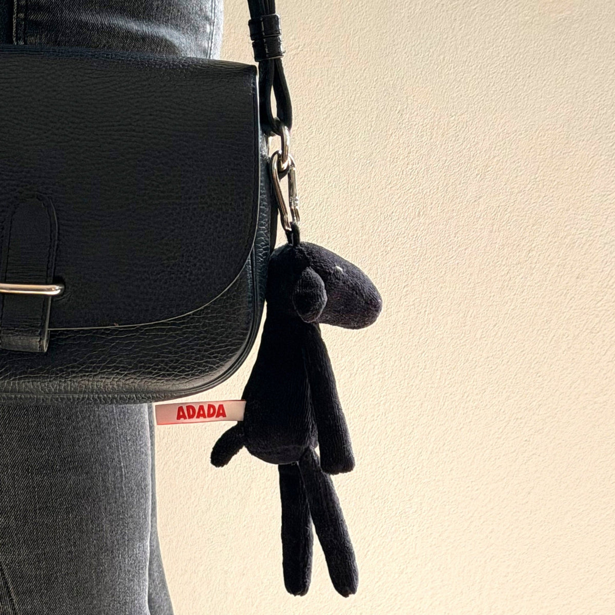 GRIGRI SAC A MAIN - MAIA LA BREBIS - ADADA Noir