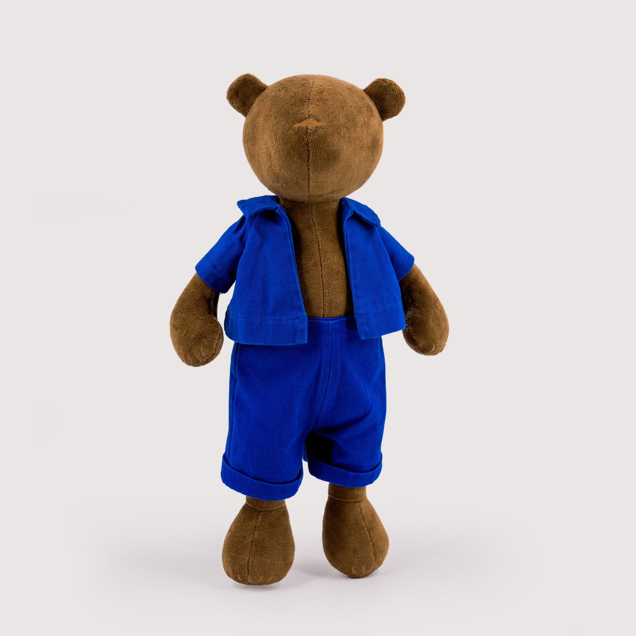 JERMAINE, L’OURSON - L - ADADA Chocolat Bleu de travail