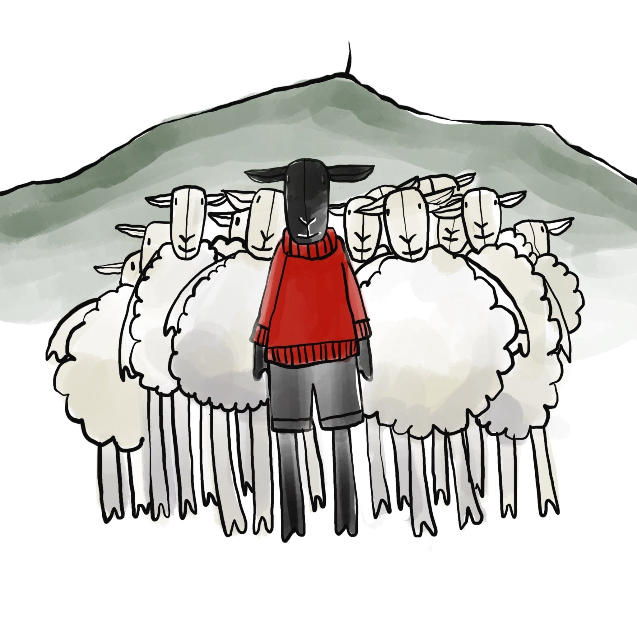 MAIA, LA BREBIS - L - ADADA Beige Avec pull beige