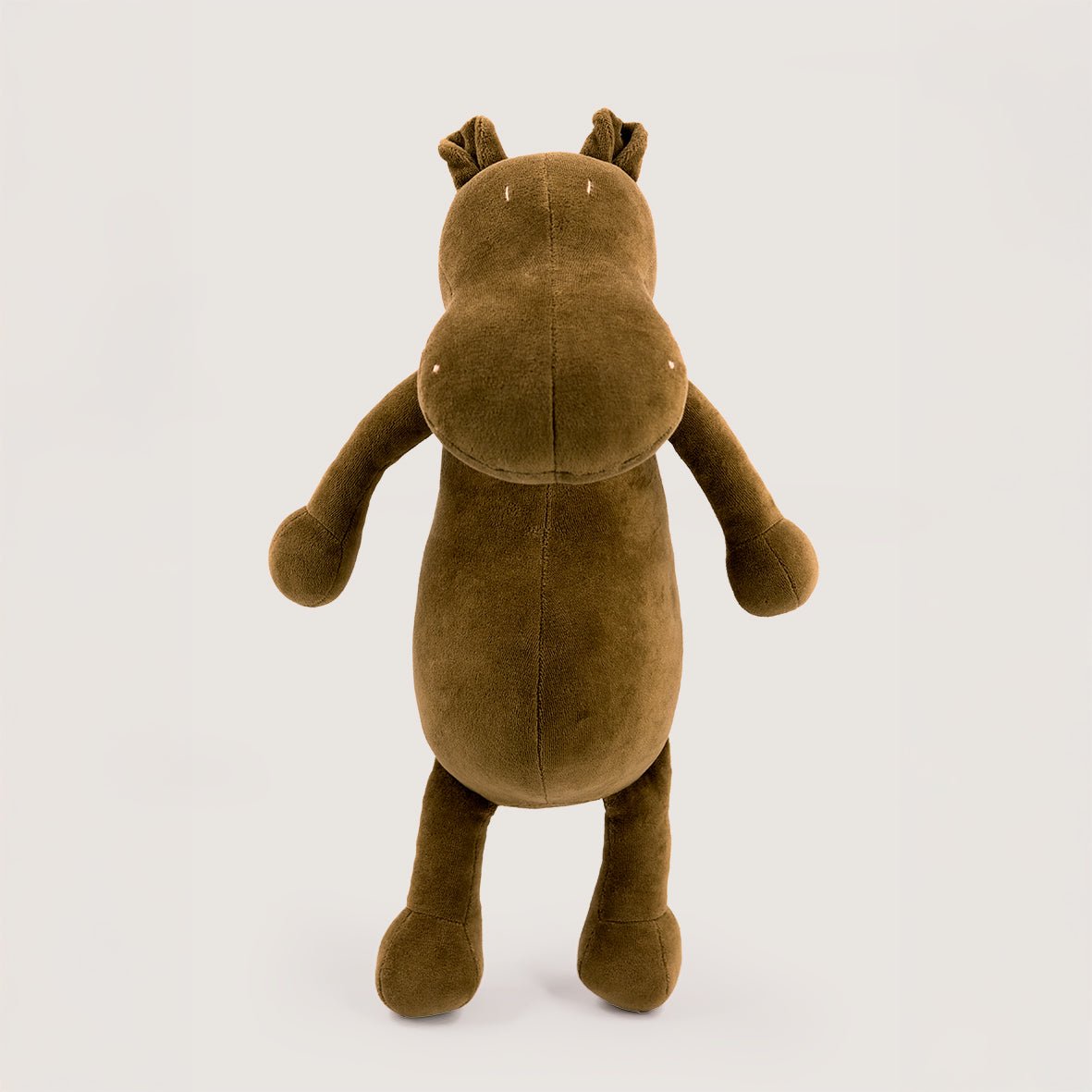 MOMO, L'HIPPOPOTAME - L - ADADA Marron