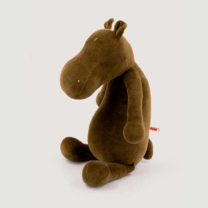 MOMO, L'HIPPOPOTAME - L - ADADA Marron