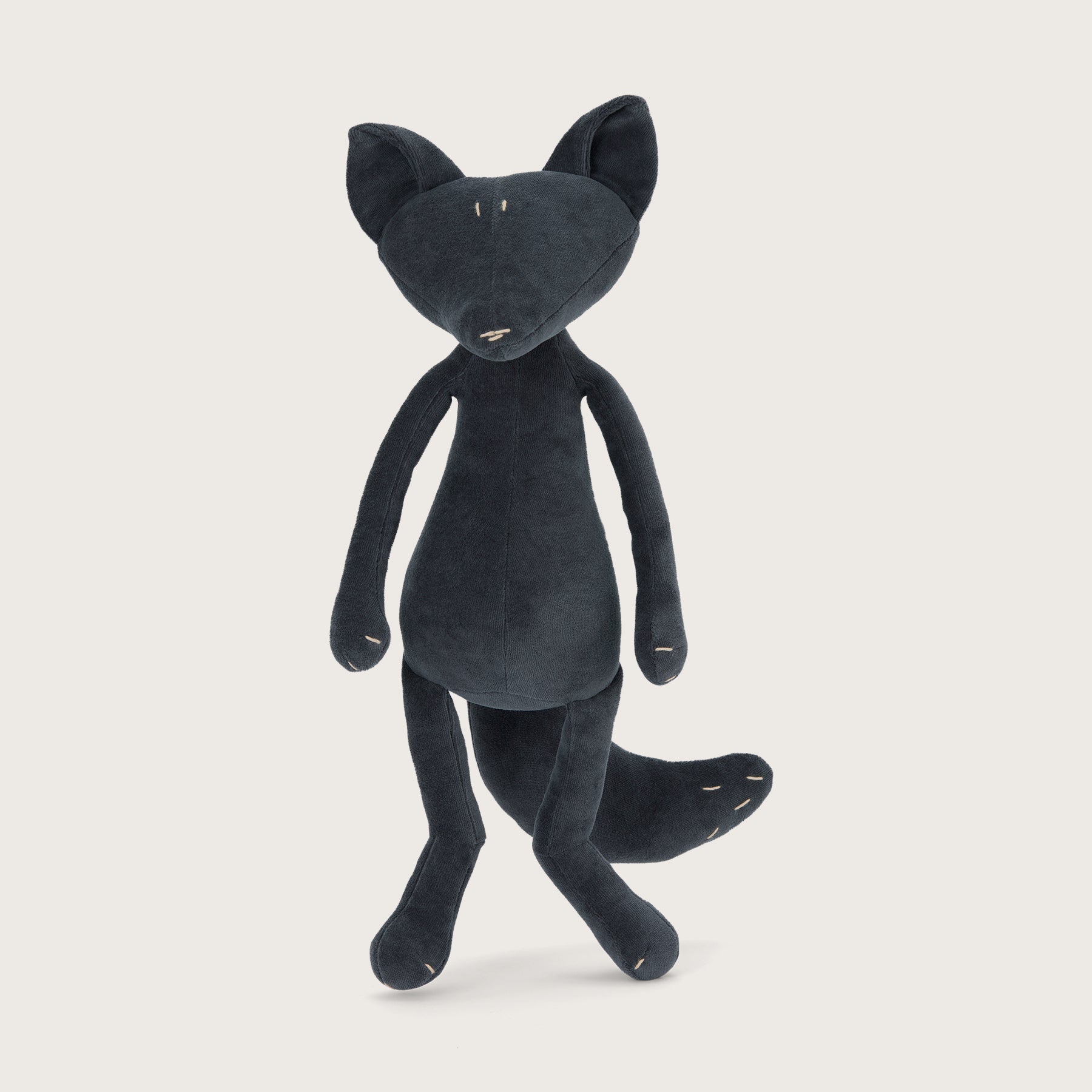 Arthus, le renard - petit - ADADA Bleu nuit