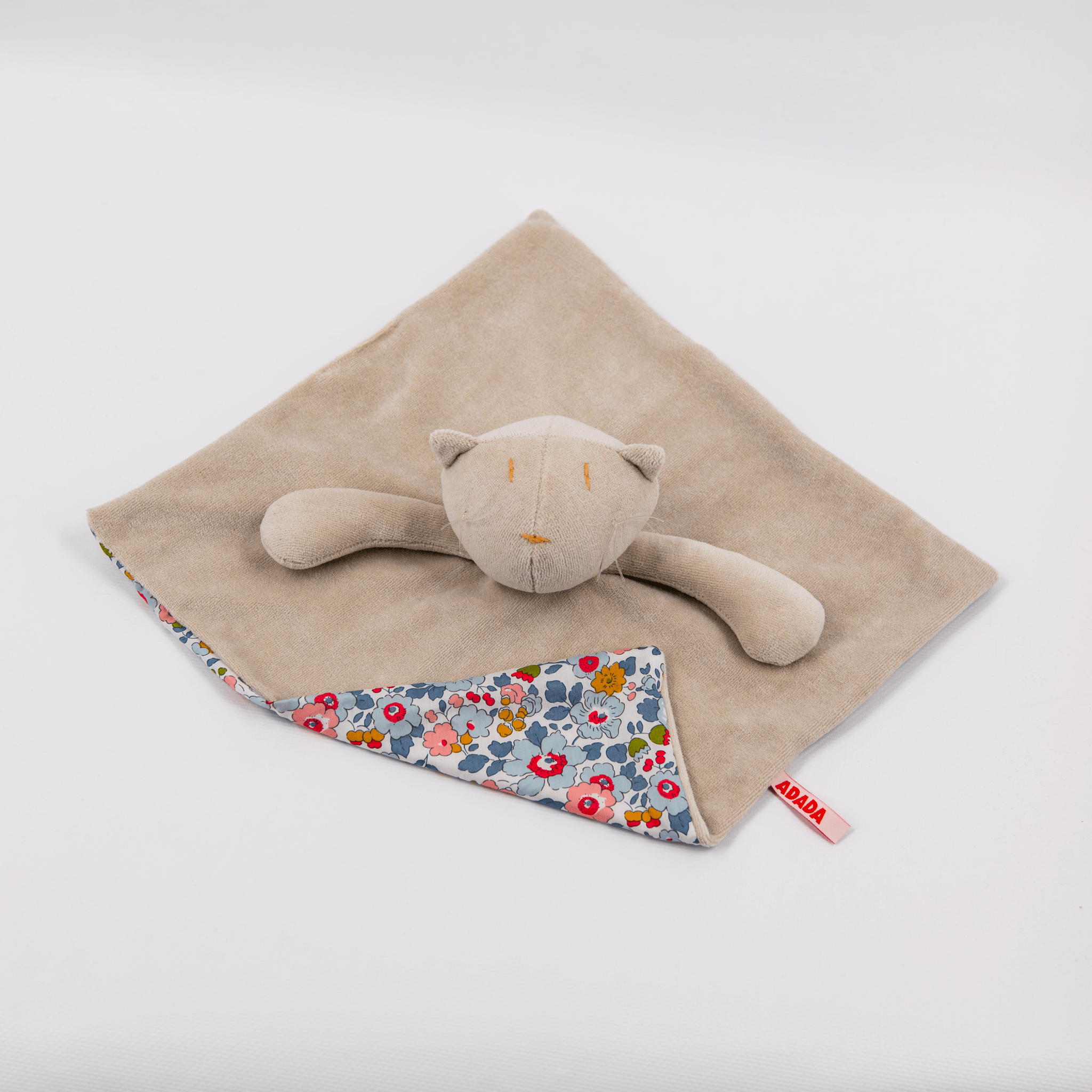 Doudou Gisel, la chatte - Made in France - ADADA Hiver