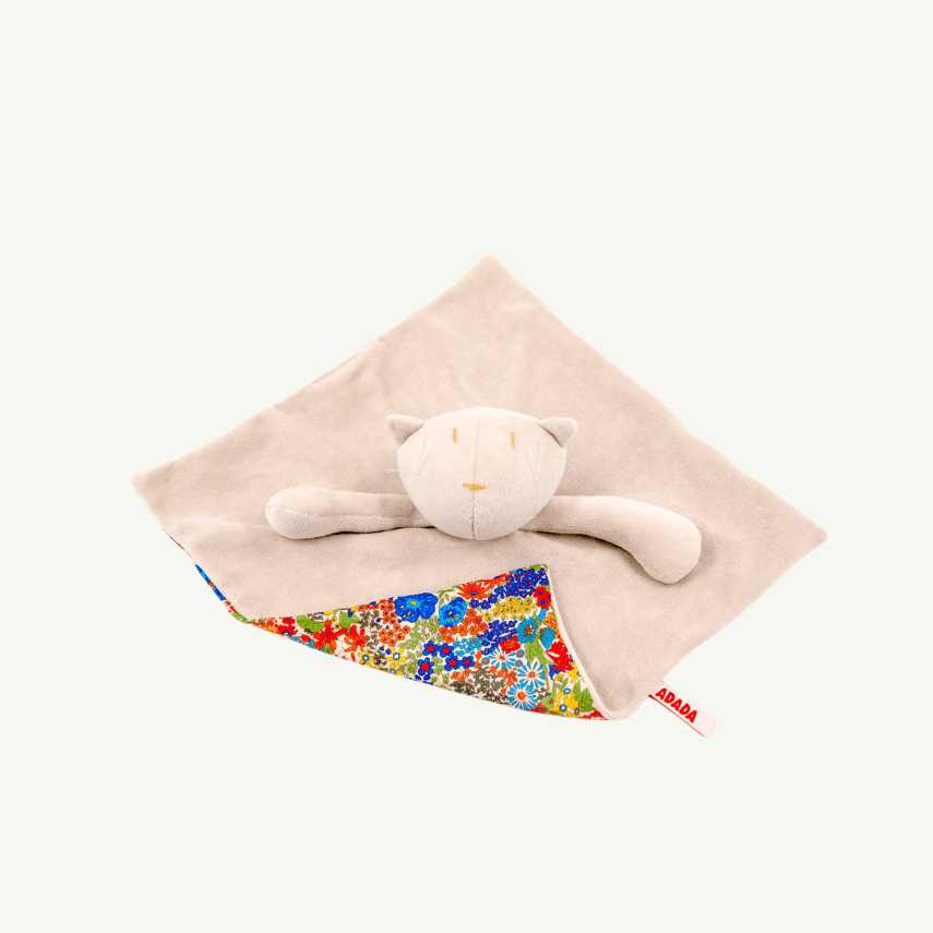 Doudou Gisel la chatte - Made in France - ADADA Printemps