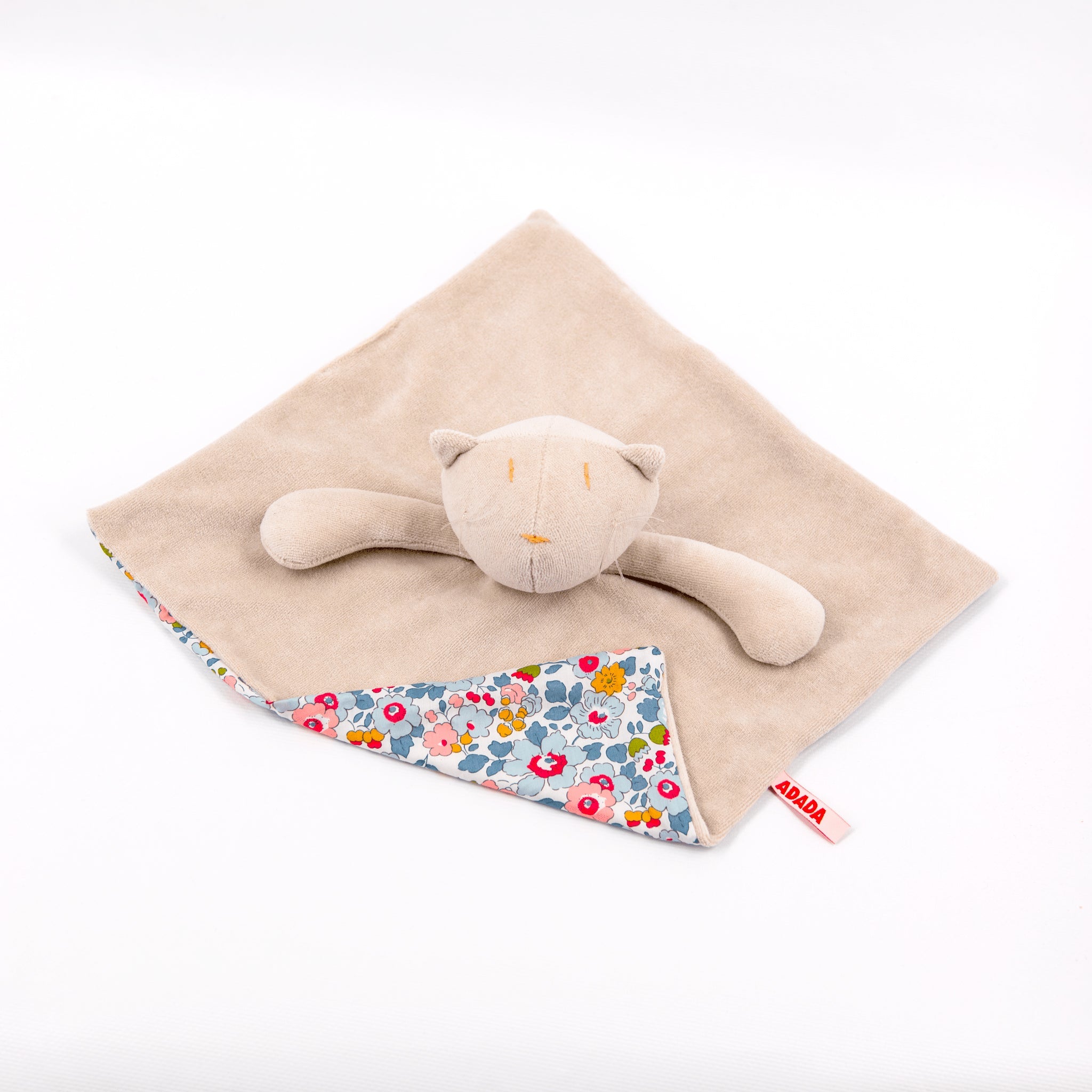 Doudou Gisel la chatte - Made in France - ADADA Printemps