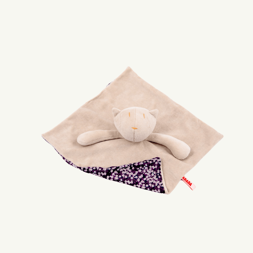 Doudou Gisel la chatte - Made in France - ADADA Nuit