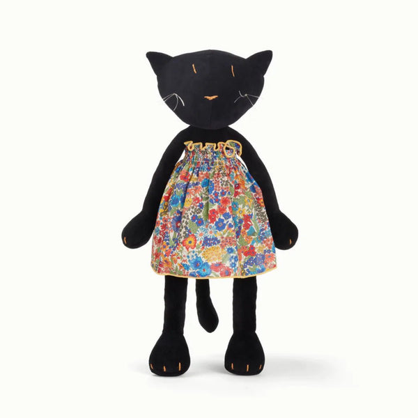 Gisel, la chatte - grand - ADADA Noire Robe printemps