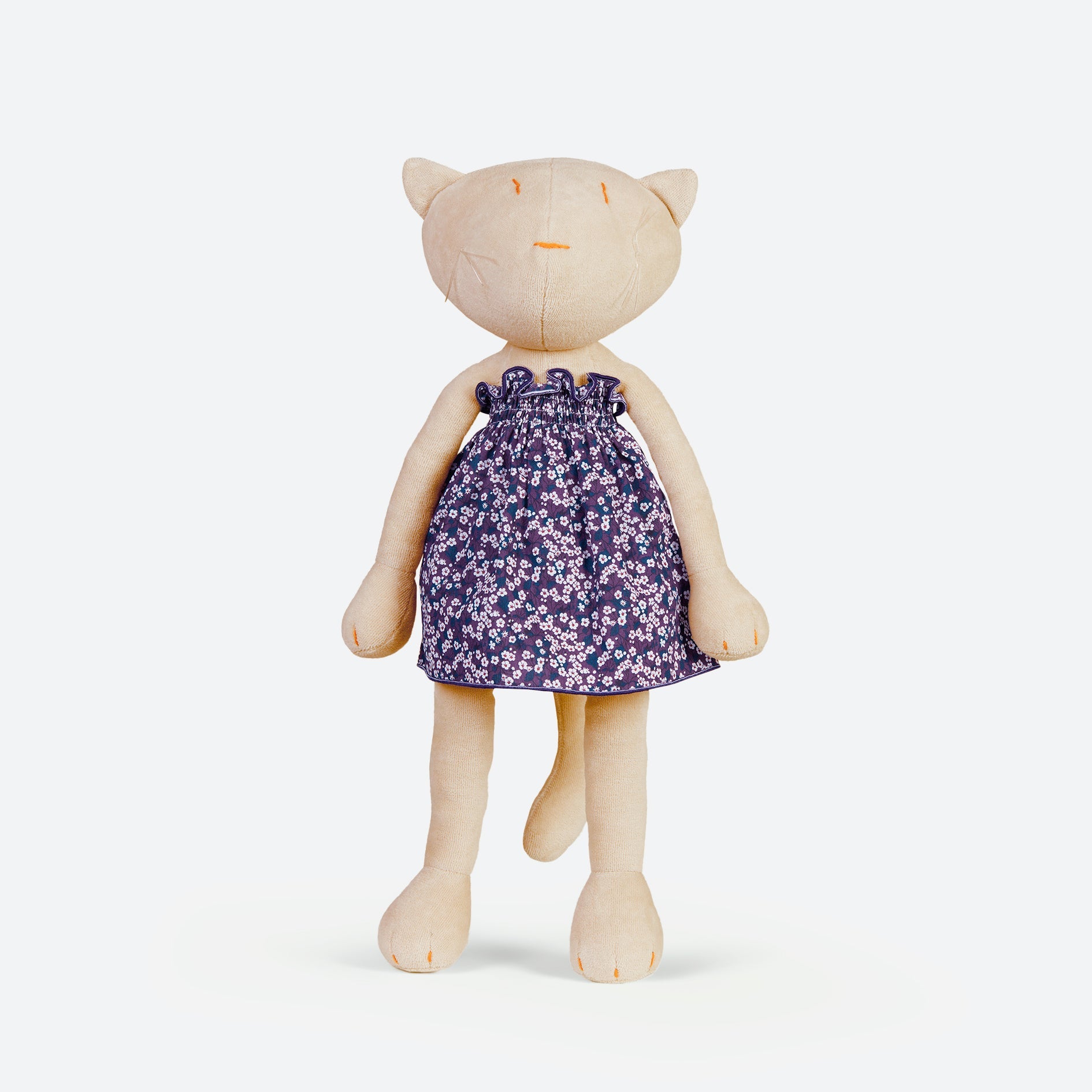 GISEL LA CHATTE - L - ADADA Noire Robe nuit