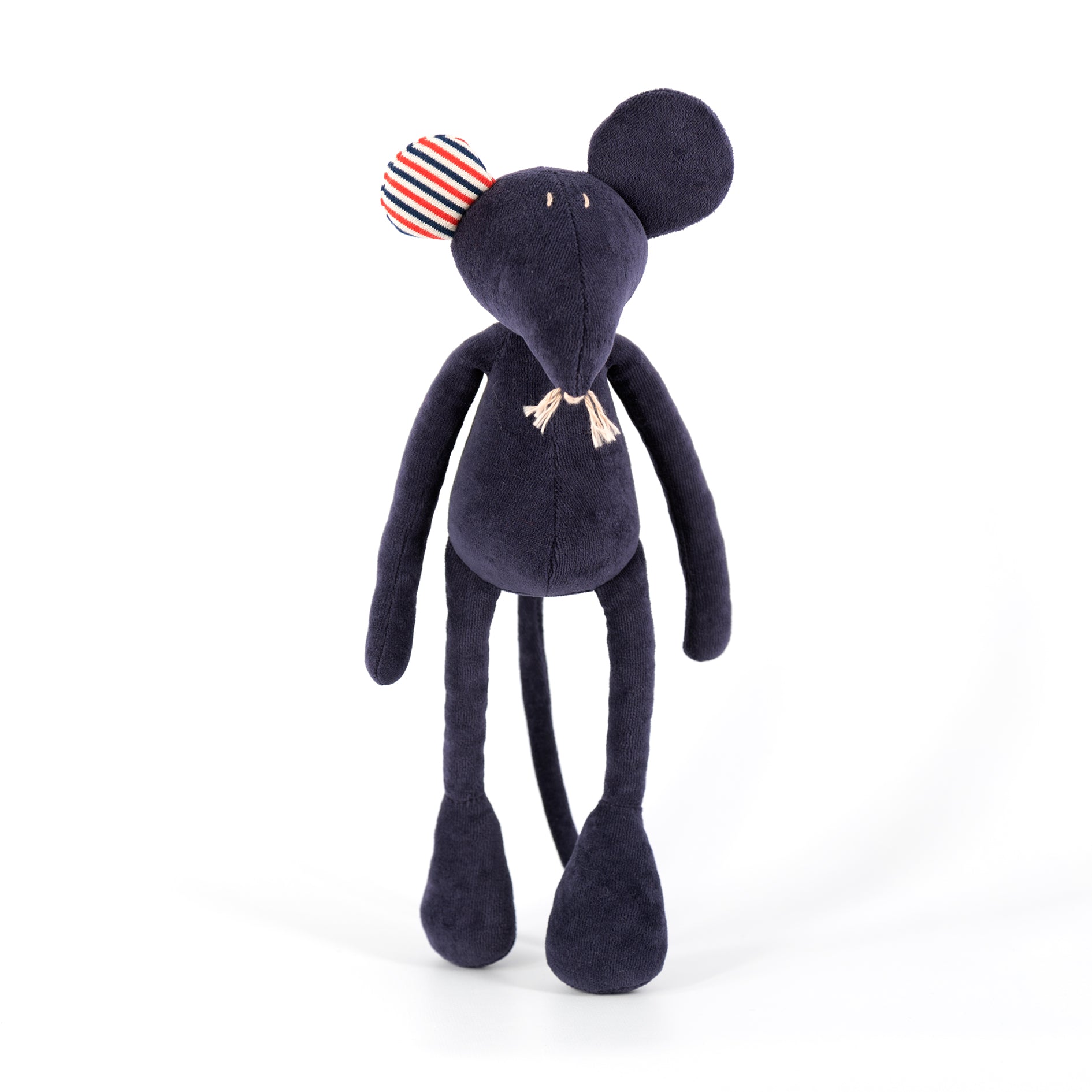 Hector, le rat - petit - Made in France - ADADA Bleu Sans vêtement