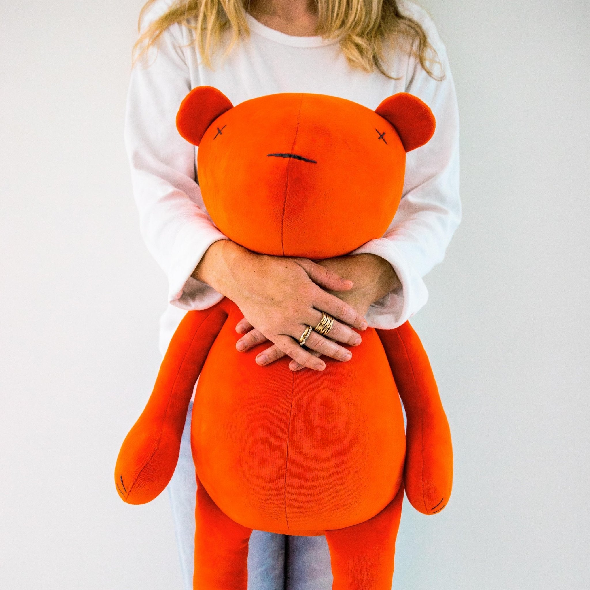 JERMAINE, L'OURSON - XL - MADE IN FRANCE - ADADA Orange