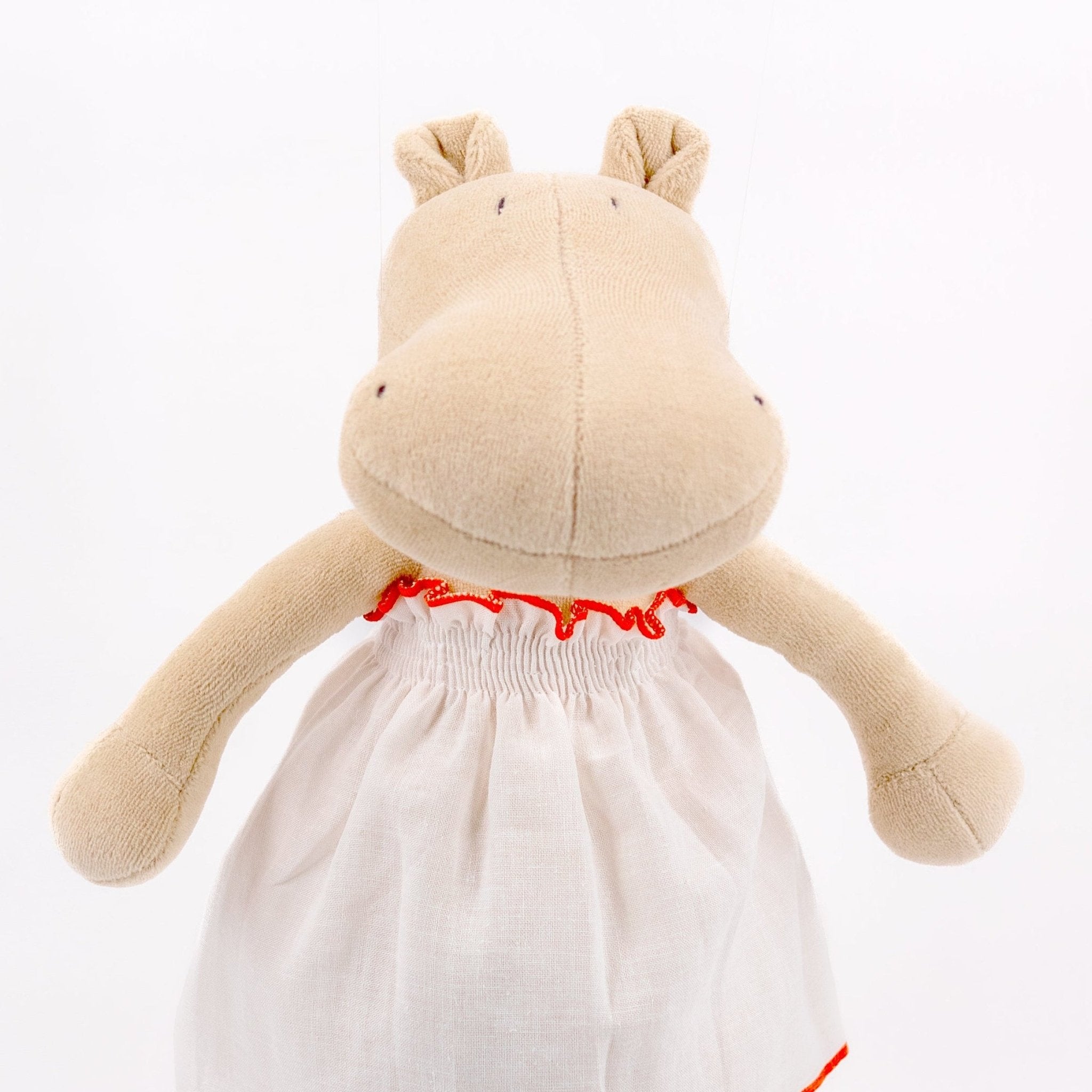 LES ROBES EN LIN - M/L/XL - ADADA Rouge