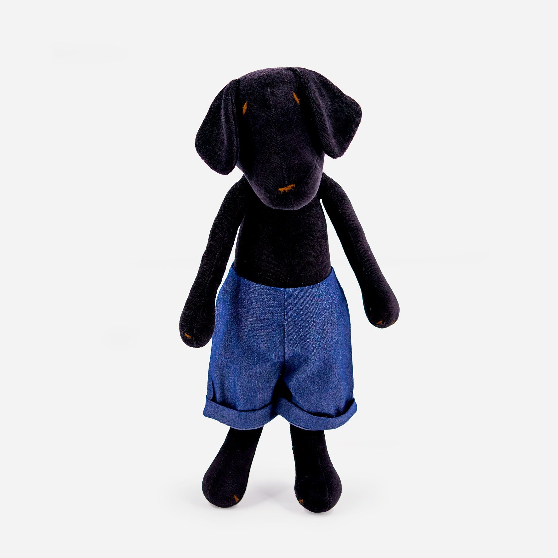 MAX LE LABRADOR - L - ADADA Noir Avec jean bleu