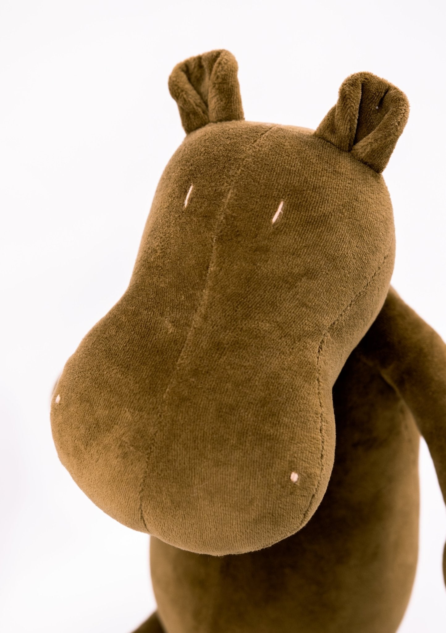 MOMO, L'HIPPOPOTAME - L - ADADA Marron